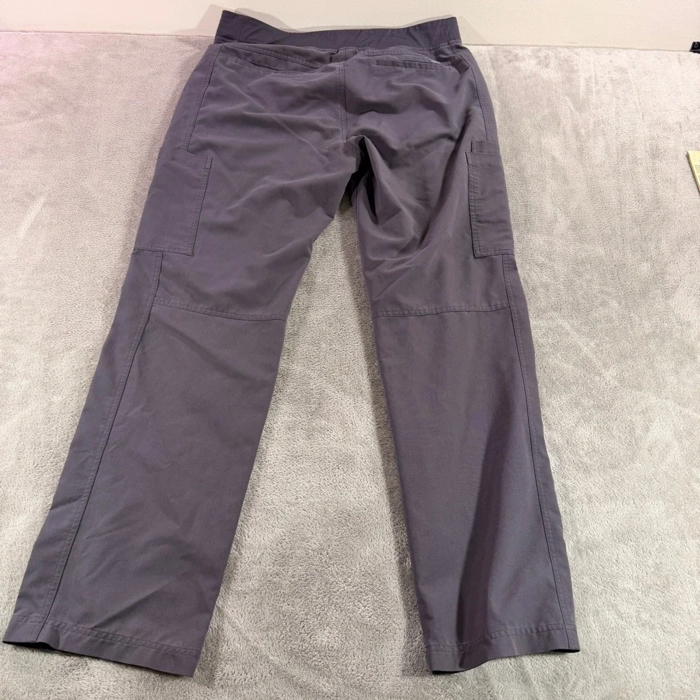 FIGS Technical Collection Scrub Pants Men XL Gray Cargo Pocket Drawstring